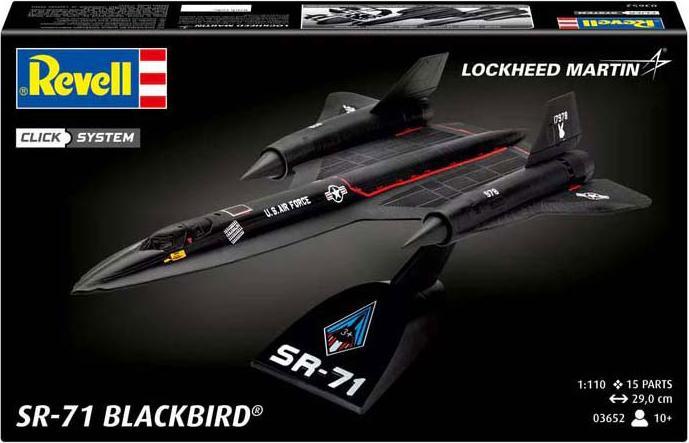 Produktbild Revell SR-71 Blackbird easy-click-system