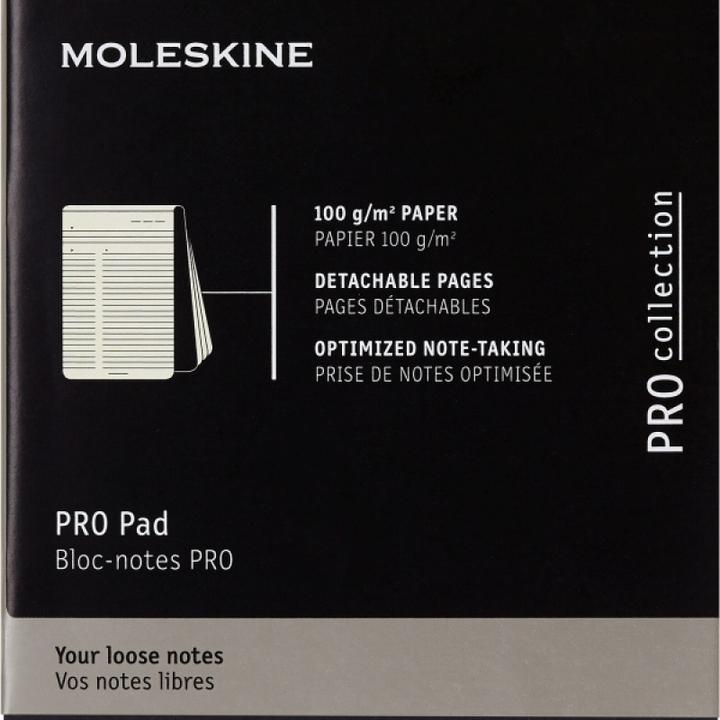 Image du produit Moleskine Notes Reporter (A6, À rayures, Couverture rigide)