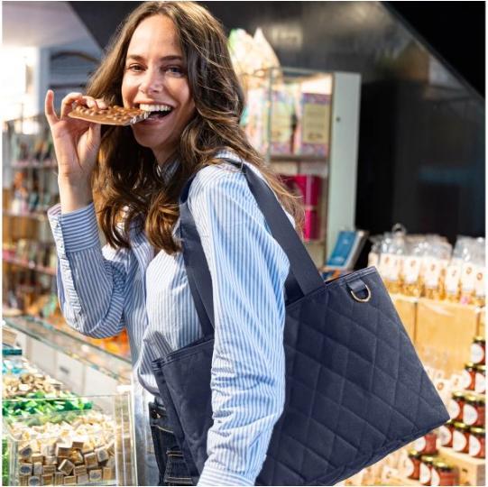 Immagine prodotto reisenthel Borsa Classic Shopper L Rhombus Midnight Blue