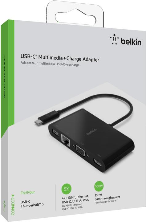 Produktbild Belkin Multimedia (USB-C, 4 Ports)