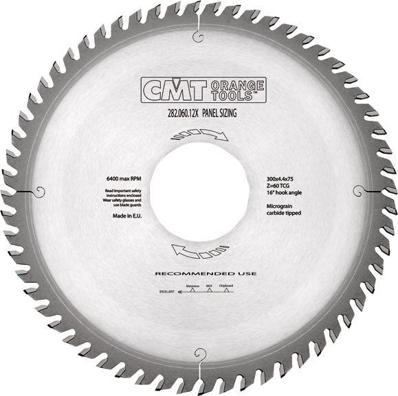 Actual product image CMT 282.072.14X Hobelsäge mit Spanbegrenzer 350 x 75 x 72T