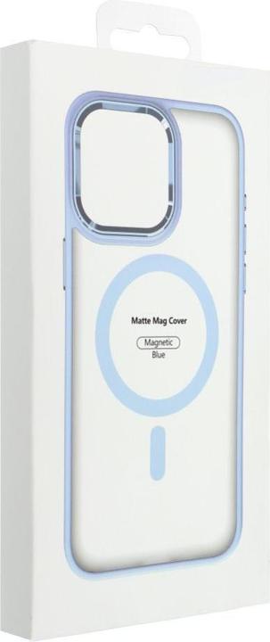 Immagine prodotto OEM Back panel cover MATTE MAG COVER case compatible with MagSafe for IPHONE 11 Pro blue (Apple iPhone 11 Pro)
