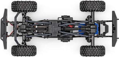 Image du produit Traxxas TRX-4M Land Rover Defender 4x4 X-blau 1/18 Crawler RTR Brushed, mit Akku und USB Ladegerät (RTR Prêt à fonctionner)