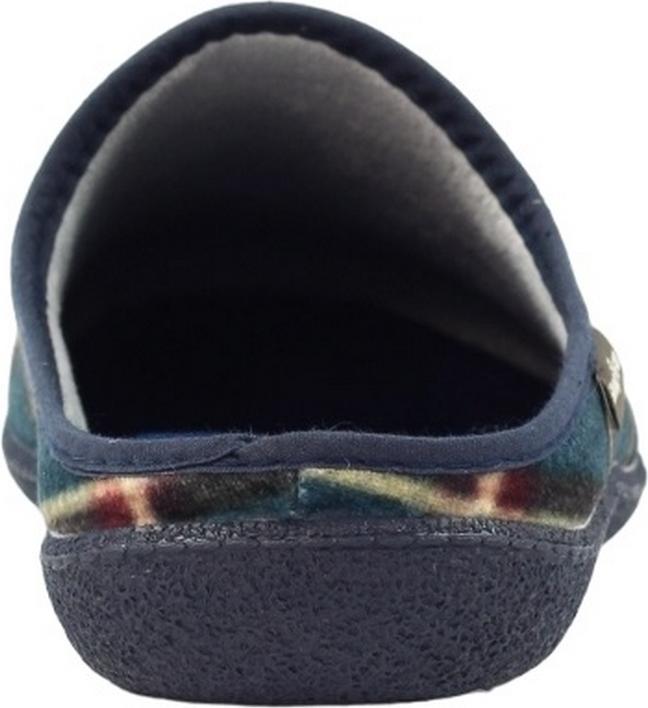 Actual product image Goodyear Mens Checkmate Checked Mule Slippers (41)