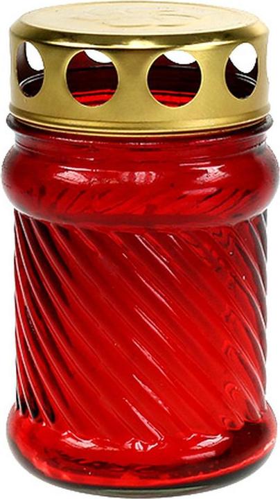 Produktbild Viana Grablicht Glas Rot Ø6cm H10 (1 Stk.)