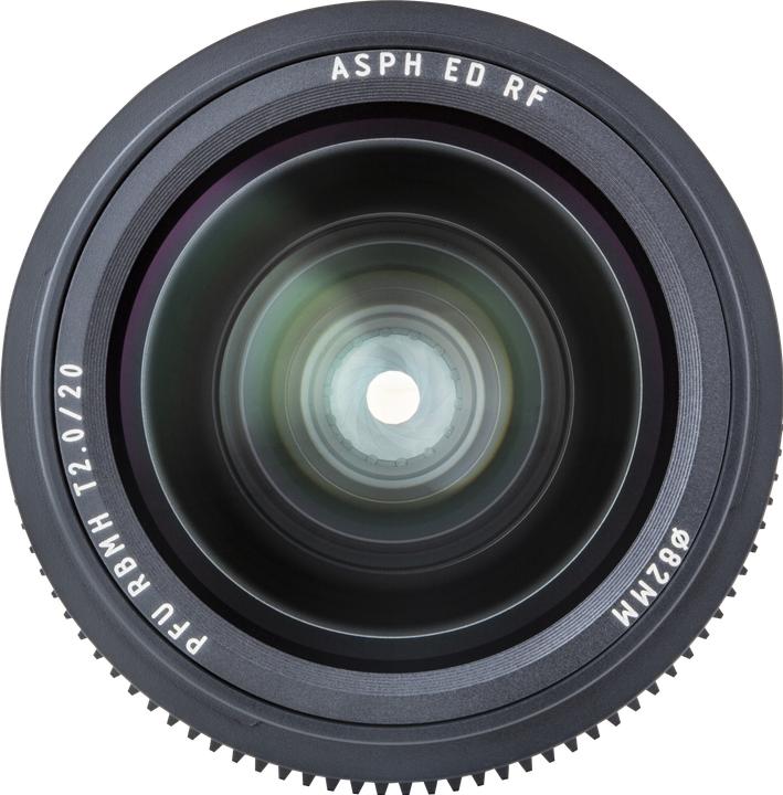 Actual product image Viltrox L-20mm T2.0 S Full Frame. Manual focus cine lens for Panasonic L mount, 20mm/T2.0 (L-Mount, full size)