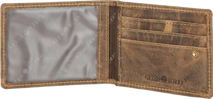 Immagine prodotto Greenburry Portafoglio vintage RFID in pelle 12,5 cm