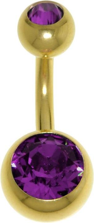 Violett, Goldfarben