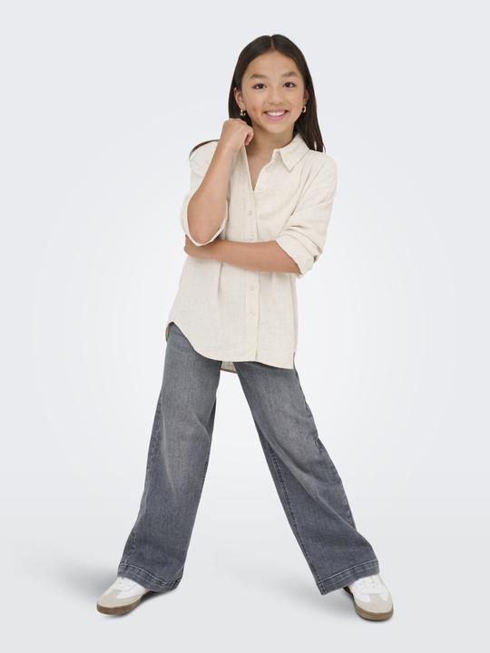 Image du produit Only KOGNEW Weiter Beinschnitt Jeans Jeans mit weitem Bein (134)