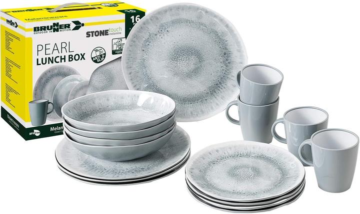 Produktbild Brunner Geschirrserie Pearl (16 Stk.)