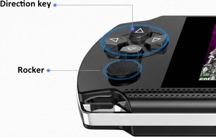 Produktbild VR Shinecon Tragbare 4.3 Zoll Emulatorkonsole mit Audio-/Video-Player