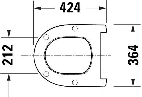 Nährwerte und Zutaten Duravit Univavo WC-Sitz