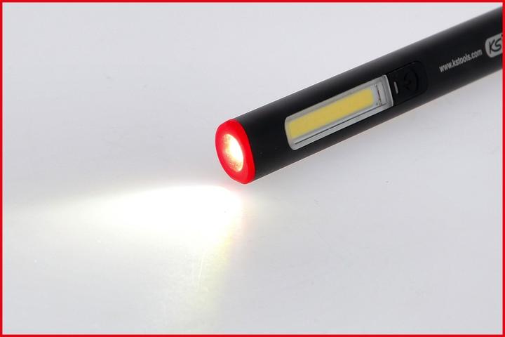 Actual product image KS Tools UltimateBEAM Aluminium LED-Stiftlampe Li Arbeitsleuchte (150 lm)