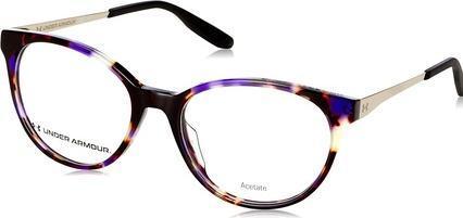 Actual product image Under Armour Women's Prescription Eyewear Frames 52 Crystal Pink