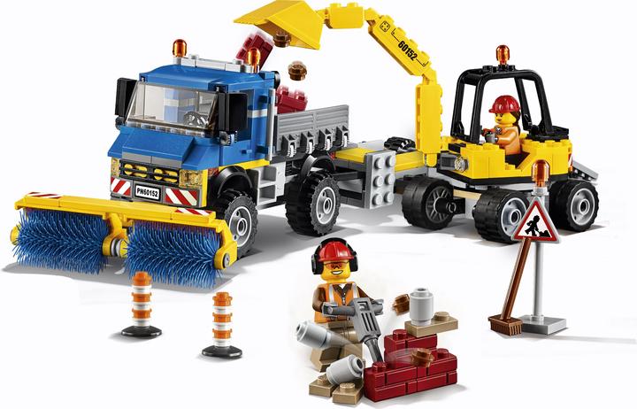 Immagine prodotto LEGO Pulitori stradali ed escavatori (60152, LEGO City)