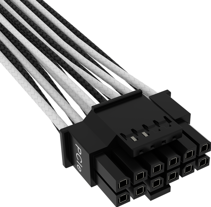 Produktbild Corsair Premium-12+4-Pin-12VHPWR-600-W-Kabel für PCIe Gen 5 mit Einzelummantelung