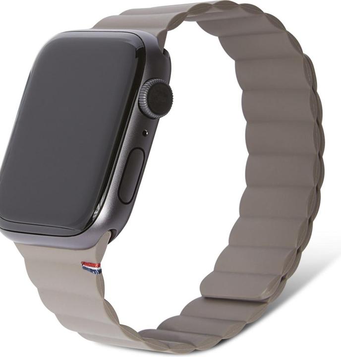 Produktbild Cyberport magnetisches Silikonarmband LITE Dunkel Taupe 38-40mm (Silikon)