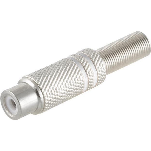 Shiverpeaks BS52001-W Drahtverbinder RCA Edelstahl, Audio Kabel