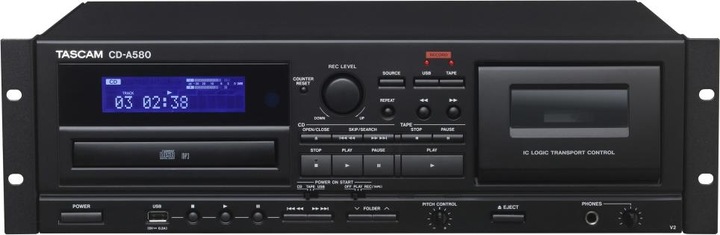 Produktbild Tascam CD-A580 V2 (CD Player, Kassette)