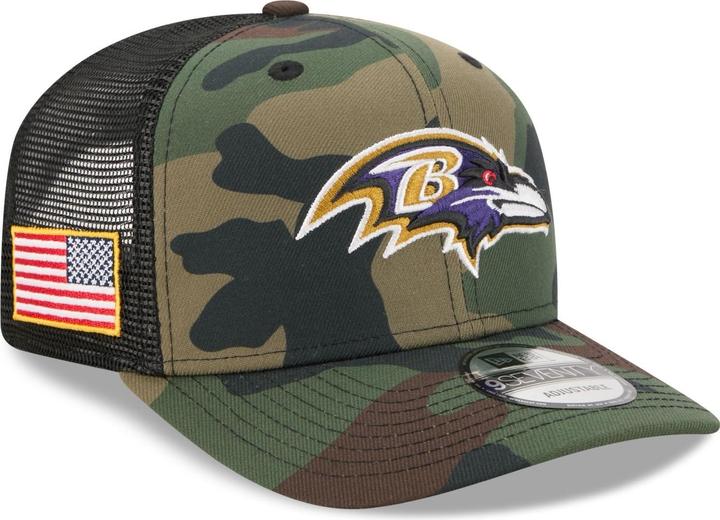Produktbild New Era 9Seventry Trucker Cap - Salute Baltimore Ravens (One Size)