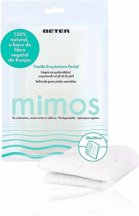Image du produit Beter KONJAC TOALLA limpiadora facial-Mimos (Lingettes nettoyantes pour le visage)