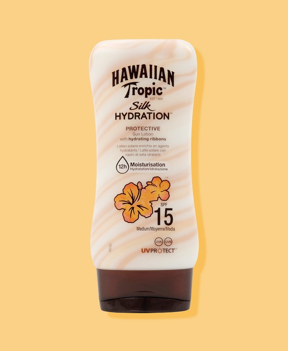 Immagine prodotto Hawaiian Tropic Idratazione della seta (Crema solare, SPF 15, 180 ml, 222 g)