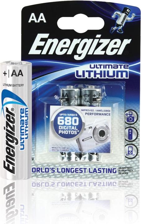 Immagine prodotto Energizer Ultimo litio (2 pz., AA, 3 mAh)