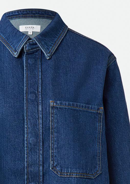 Immagine prodotto Comma Bluse Lässiges Denim-Overshirt (S)
