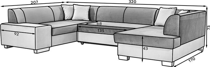 Image du produit ELTAP Havana (Paysage de canapé, Canapé-lit)