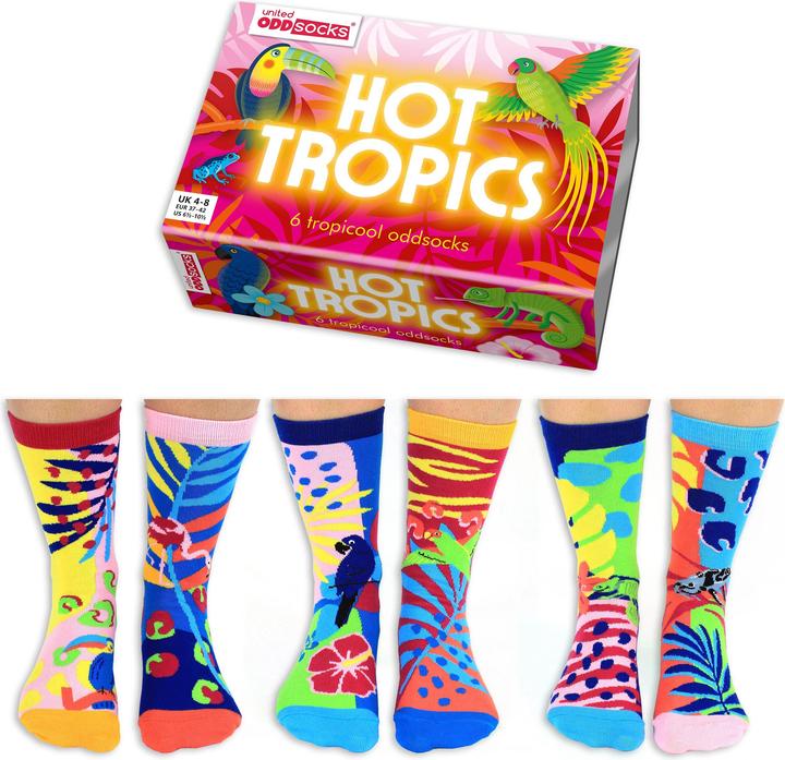 Immagine prodotto United Oddsocks Tropici caldi (confezione da 3, 37 - 42)