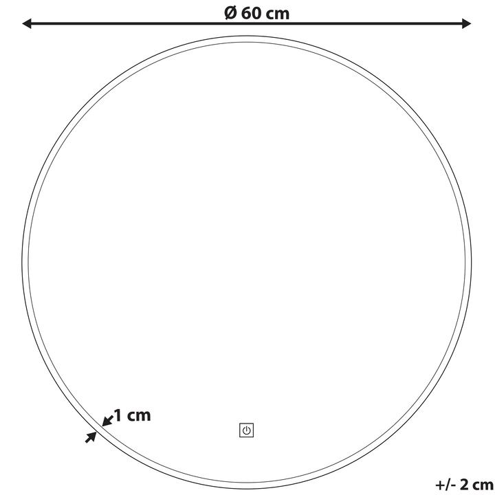Actual product image Beliani Callac (60 x 60 x 3 cm)