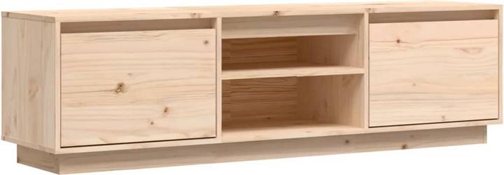 Produktbild vidaXL TV-Schrank 140x35x40 cm Massivholz Kiefer,Material (140 x 35 x 40 cm)