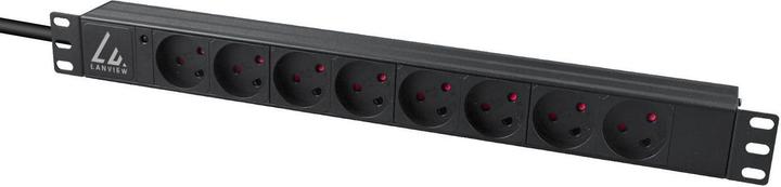 Image du produit Lanview 19" rack mount power strip