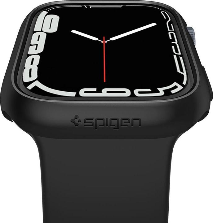 Productafbeelding Spigen Thin Fit hoesje voor Apple Watch 7 (41 mm) zwart