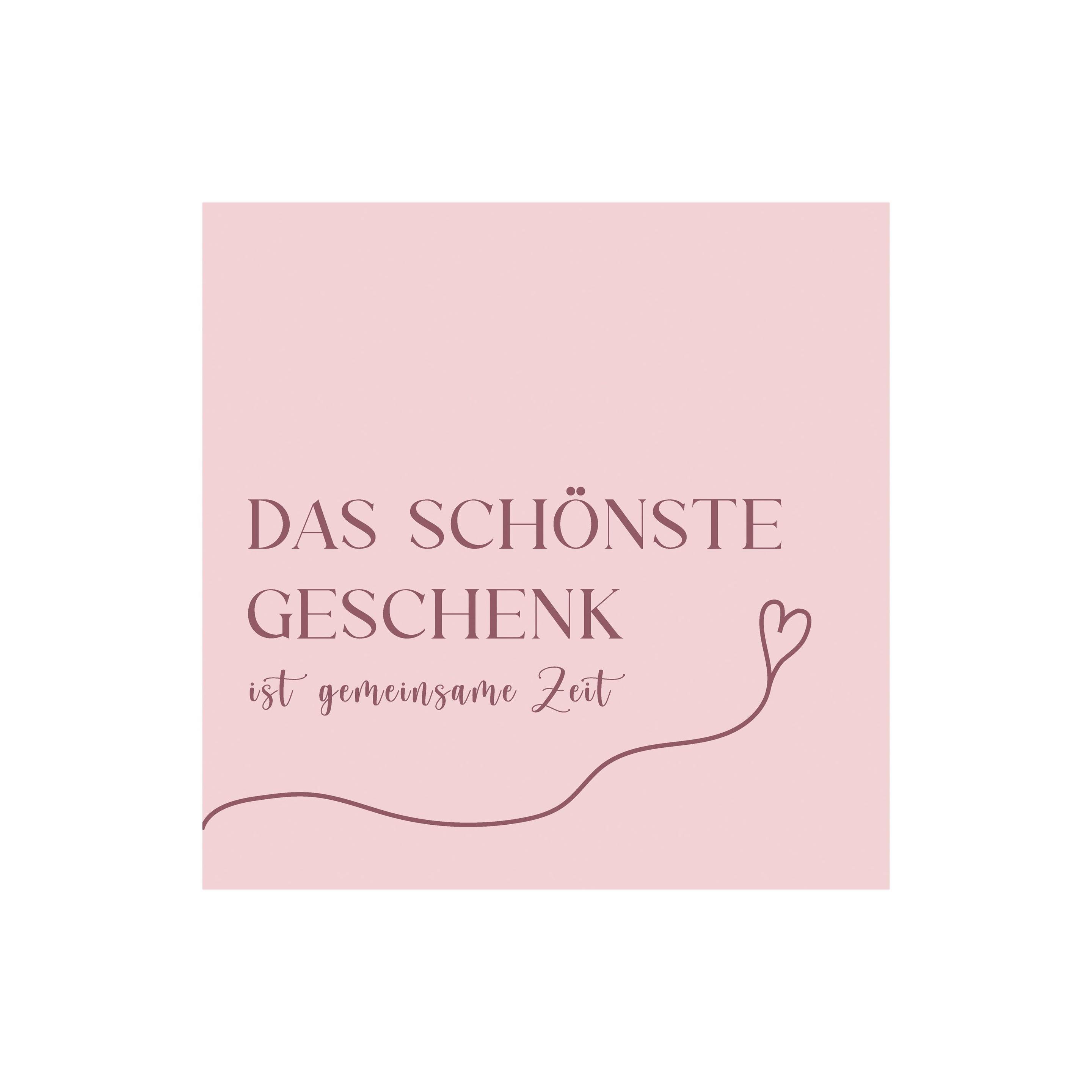 Paper + Design, Servietten, Motivserviette 33x33cm Spruch (20 x, 33 x 33 cm)