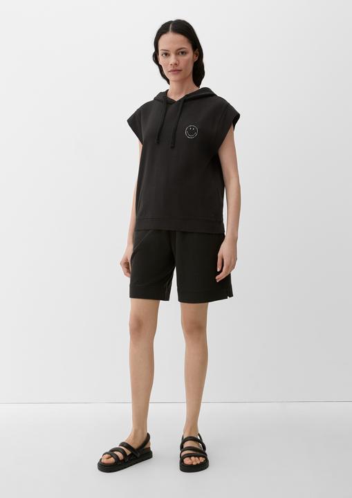 Actual product image s.Oliver Sweatshirt Kurzarm-Sweatshirt mit Smiley®-Print (36)