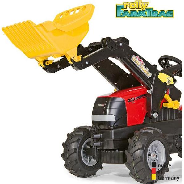 Thumbnail - Rolly Toys Case Puma Lader mit Luftbereifung