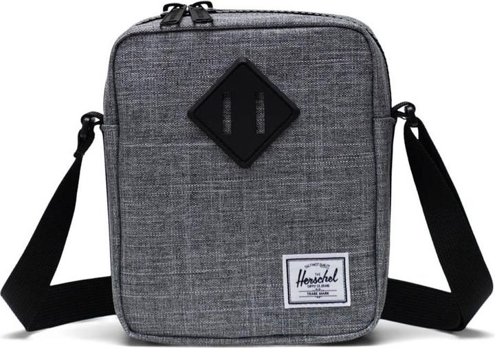 Actual product image Herschel Heritage Crossbody Raven Crosshatch
