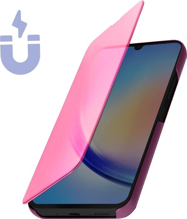 Image du produit Avizar Clear View Standing Cover série (Samsung Galaxy A34 5G)