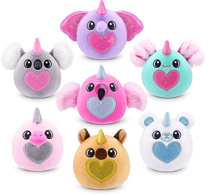 Produktbild Zuru RAINBOCORNS-EGGZANIA-PLUSH SOFT MINI,S1,SHRINK WRAP,TQ,12PC