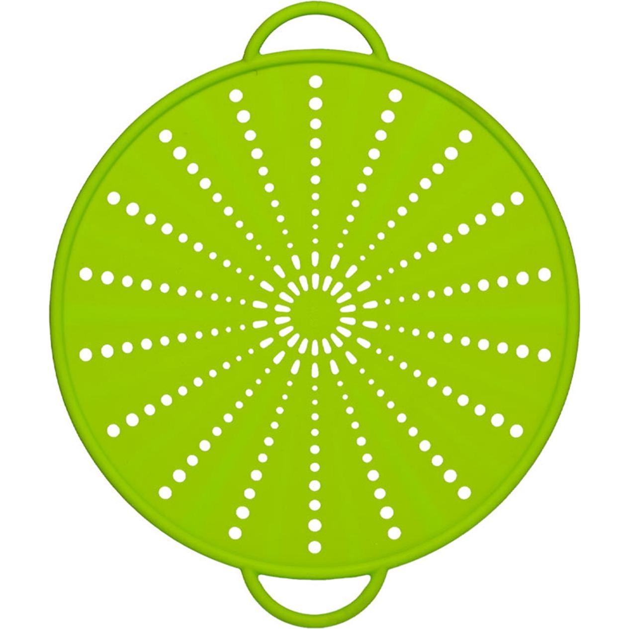 Emsa Paraspruzzi 4in1 verde 26cm, Accessori per pentole e padelle, Verde