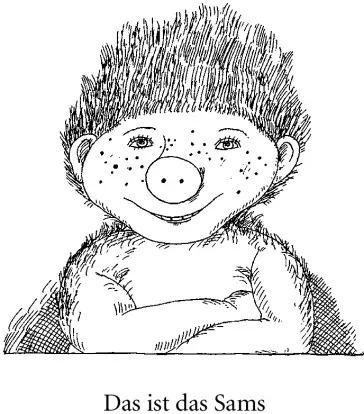 Actual product image Am Samstag kam das Sams zurück (German, Paul Maar, 1980)