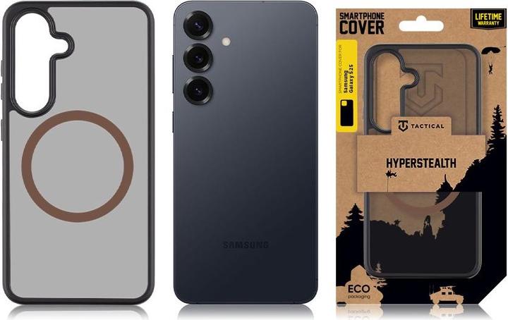 Actual product image Tactical MagForce Hyperstealth 2.0 Case für Samsung Galaxy S25 Schwarz/Moose Moose (Samsung Galaxy S25)