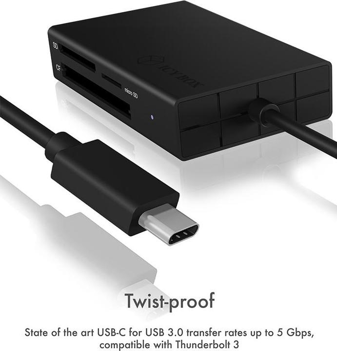 Immagine prodotto Icy Box IB-CR401-C3 (USB-C)
