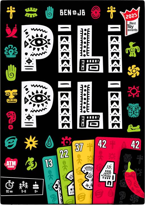 Produktbild ATM Gaming Pili Pili (Deutsch, 2 - 8 Spieler)