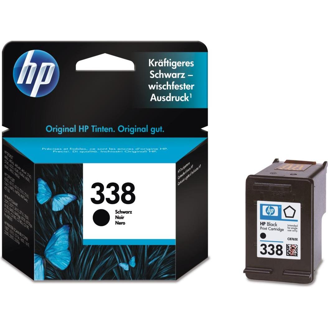 HP, Druckerpatrone, C8765EE Nr. 338 11ml SC (BK)