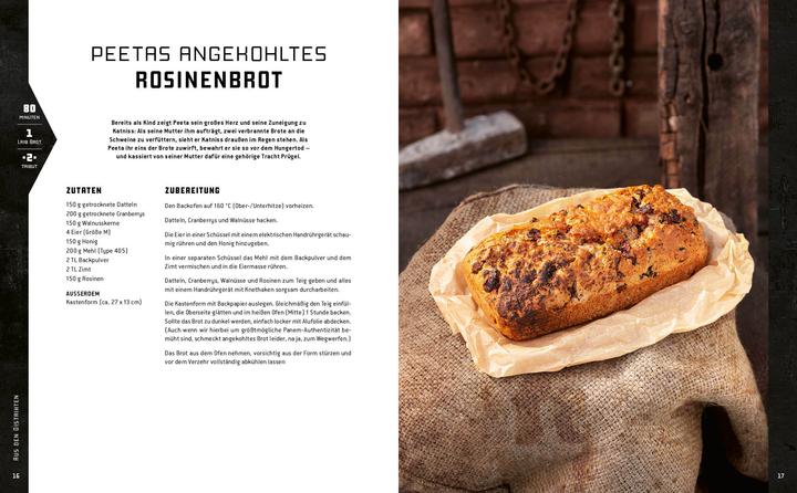 Actual product image Das inoffizielle Kochbuch für Panem-Fans (German, Tom Grimm, 2023)