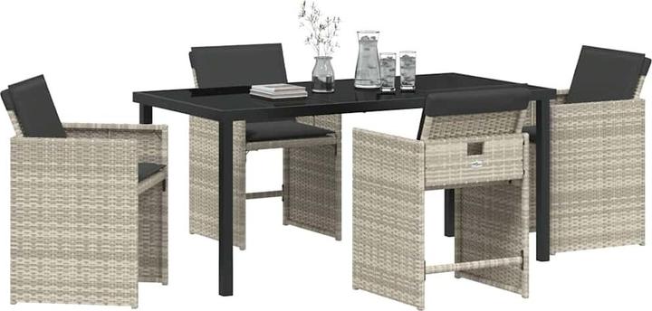 Produktbild vidaXL Garten Essgruppe (160 x 80 x 73 cm)