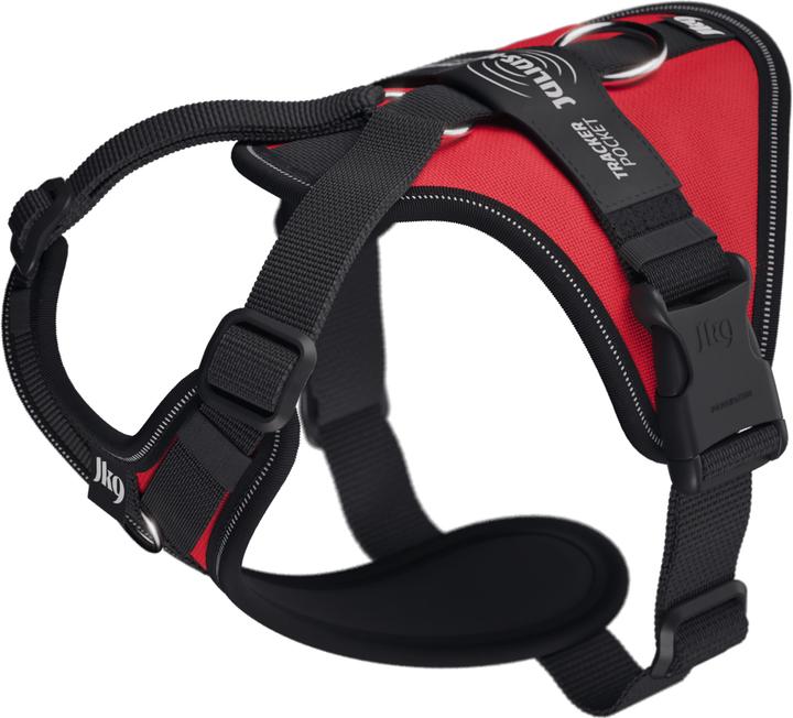 Produktbild Julius-K9 K9 Longwalk light sele w/trackerpocket,Red,XS (XS, Hund, Spazieren)