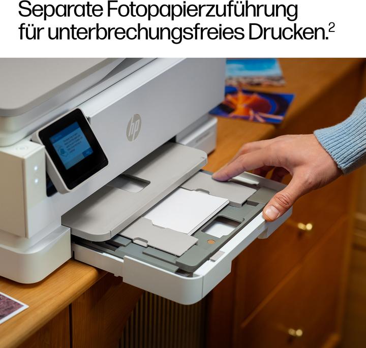 Produktbild HP Envy Photo 7930 All-in-One Color Inkjet 10ppm Print Scan Copy Photo Printer USB 2.0 Wi-Fi (Tintenpatrone, Farbe)
